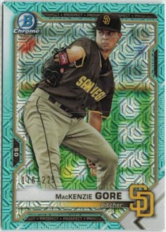 MacKenzie Gore [Aqua Refractor] #BCP-105