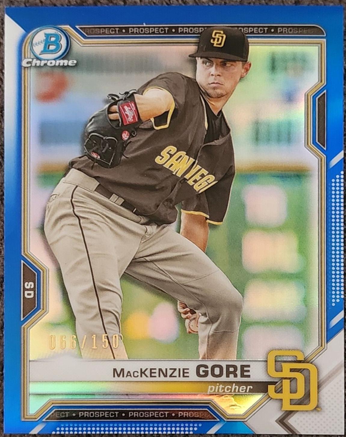 MacKenzie Gore [Blue Refractor] #BCP-105