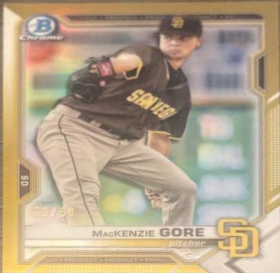 MacKenzie Gore [Gold Refractor] #BCP-105