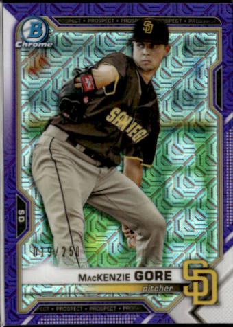 MacKenzie Gore [Purple Refractor Mega Box Mojo] #BCP-105
