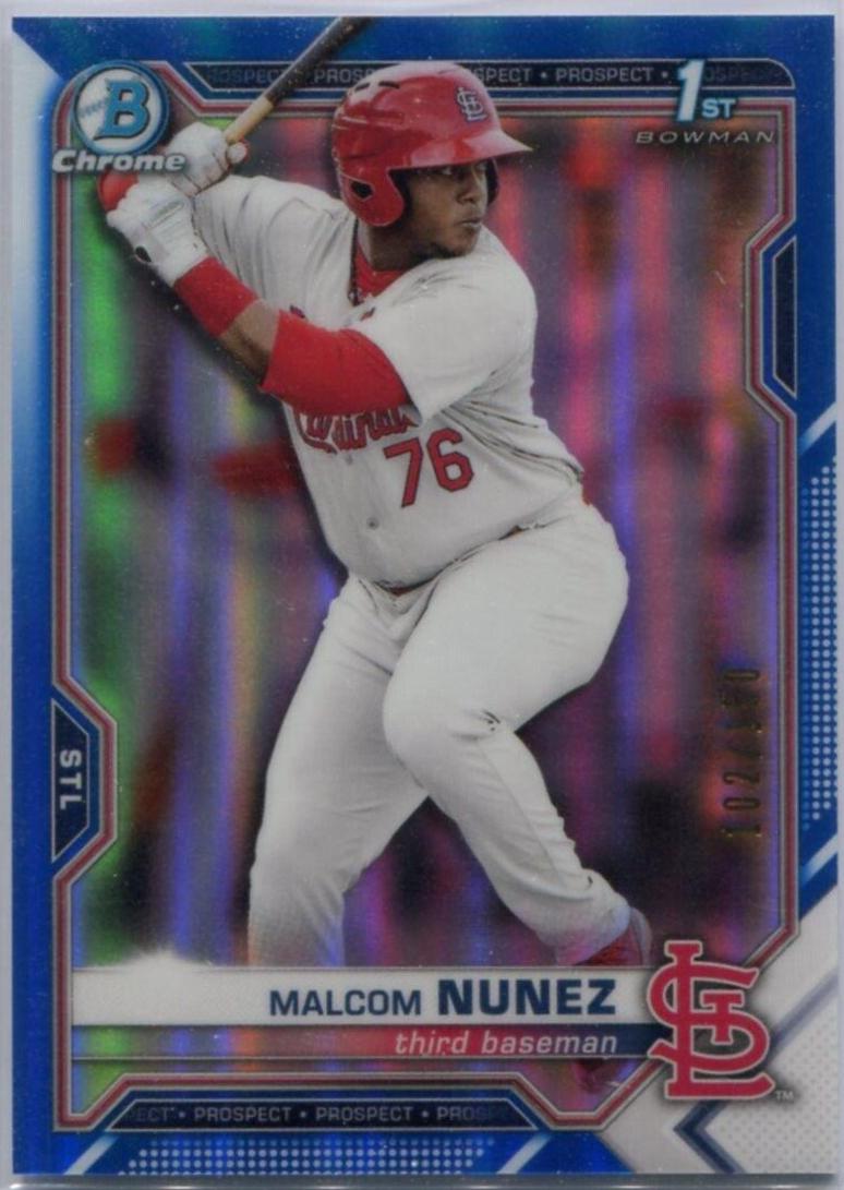 Malcom Nunez [Blue Refractor] #BCP-226