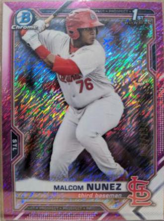 Malcom Nunez [Fuchsia Shimmer Refractor] #BCP-226