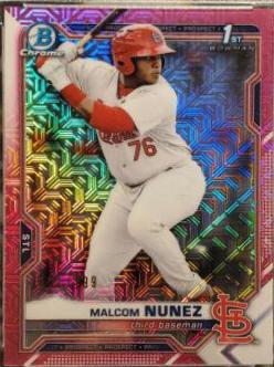 Malcom Nunez [Pink Refractor Mega Box Mojo] #BCP-226