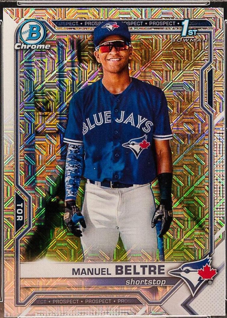 Manuel Beltre [X Green Xfractor] #BCP-244