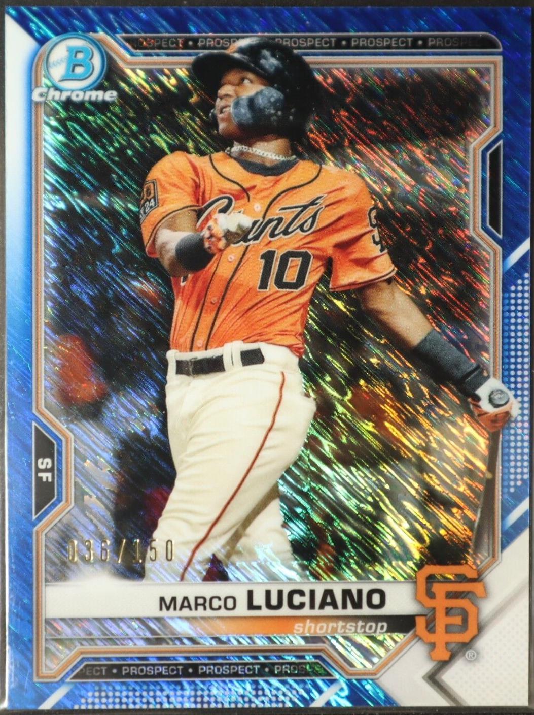 Marco Luciano [Blue Shimmer Refractor] #BCP-8