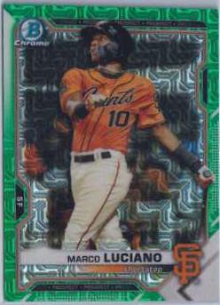 Marco Luciano [Green Refractor Mega Box Mojo] #BCP-8
