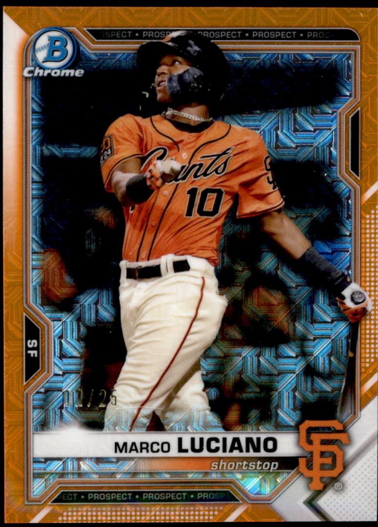 Marco Luciano [Orange Refractor Mega Box Mojo] #BCP-8