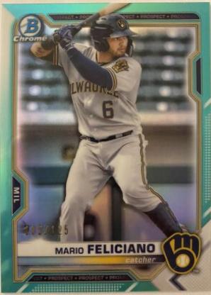 Mario Feliciano [Aqua Refractor] #BCP-133