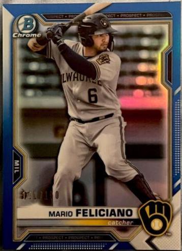 Mario Feliciano [Blue Refractor] #BCP-133