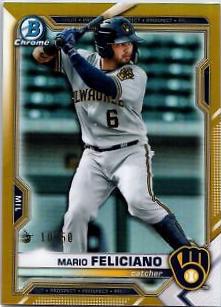 Mario Feliciano [Gold Refractor] #BCP-133