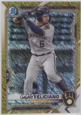 Mario Feliciano [Gold Shimmer Refractor] #BCP-133