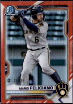 Mario Feliciano [Orange Refractor] #BCP-133