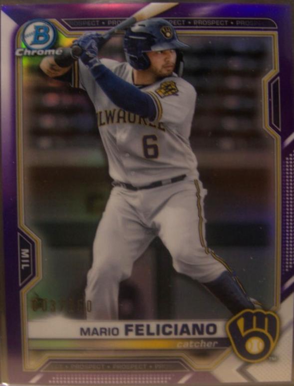 Mario Feliciano [Purple Refractor] #BCP-133