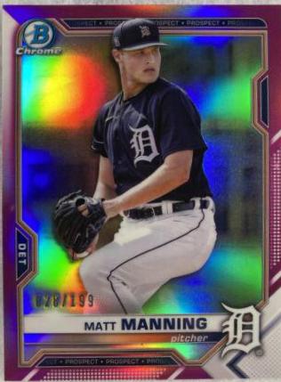 Matt Manning [Fuchsia Refractor] #BCP-111