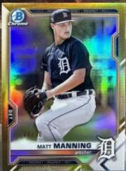 Matt Manning [Gold Refractor] #BCP-111