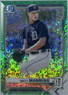 Matt Manning [Green Refractor] #BCP-111