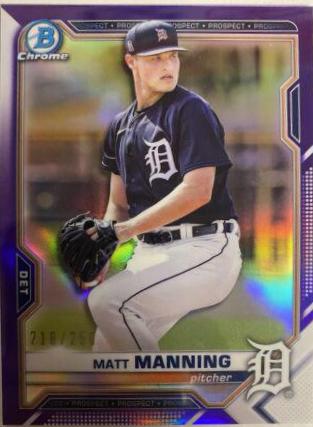 Matt Manning [Purple Refractor] #BCP-111
