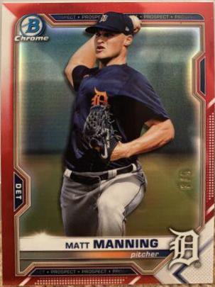 Matt Manning [Red Refractor] #BCP-205