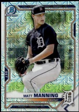 Matt Manning [Yellow Refractor Mega Box Mojo] #BCP-111