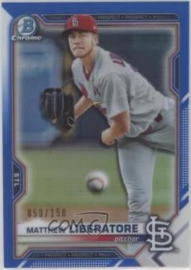 Matthew Liberatore [Blue Refractor] #BCP-29