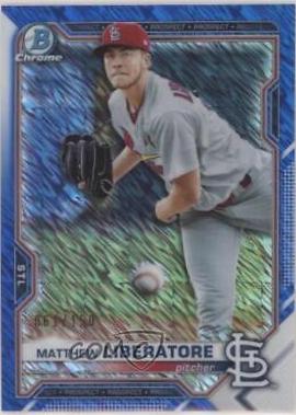 Matthew Liberatore [Blue Shimmer Refractor] #BCP-29