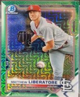 Matthew Liberatore [Green Refractor Mega Box Mojo] #BCP-29