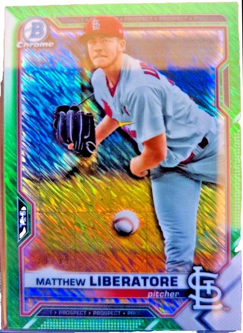 Matthew Liberatore [Green Refractor] #BCP-29