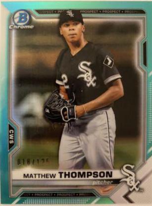 Matthew Thompson [Aqua Refractor] #BCP-74