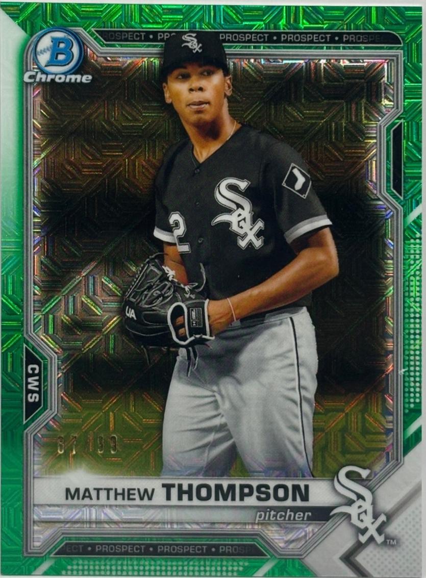Matthew Thompson [Green Refractor Mega Box Mojo] #BCP-74