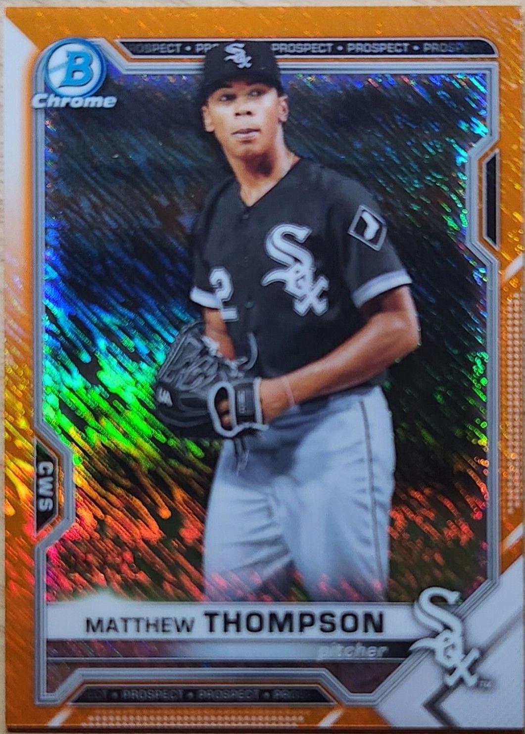 Matthew Thompson [Orange Shimmer Refractor] #BCP-74