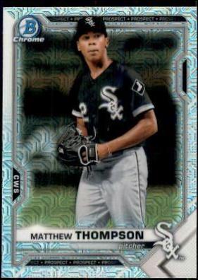 Matthew Thompson [Yellow Refractor Mega Box Mojo] #BCP-74