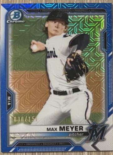 Max Meyer [Blue Refractor Mega Box Mojo] #BCP-66