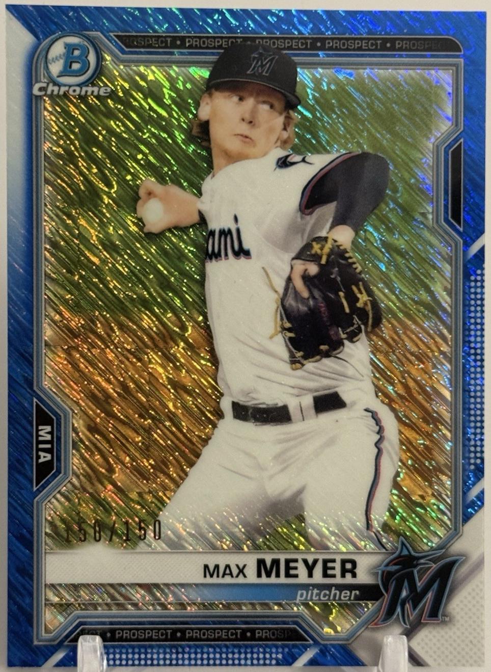 Max Meyer [Blue Shimmer Refractor] #BCP-66