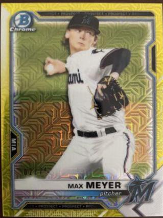 Max Meyer [Yellow Refractor Mega Box Mojo] #BCP-66