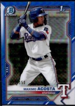Maximo Acosta [Blue Refractor] #BCP-7