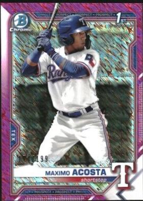 Maximo Acosta [Fuchsia Shimmer Refractor] #BCP-7