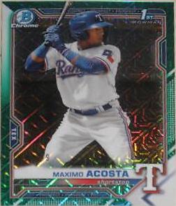 Maximo Acosta [Green Refractor] #BCP-7
