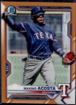 Maximo Acosta [Orange Refractor] #BCP-163