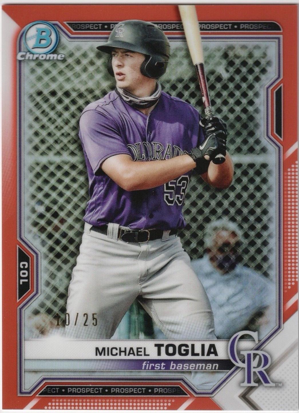 Michael Toglia [Orange Refractor] #BCP-137