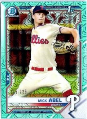 Mick Abel [Aqua Refractor Mega Box Mojo] #BCP-42