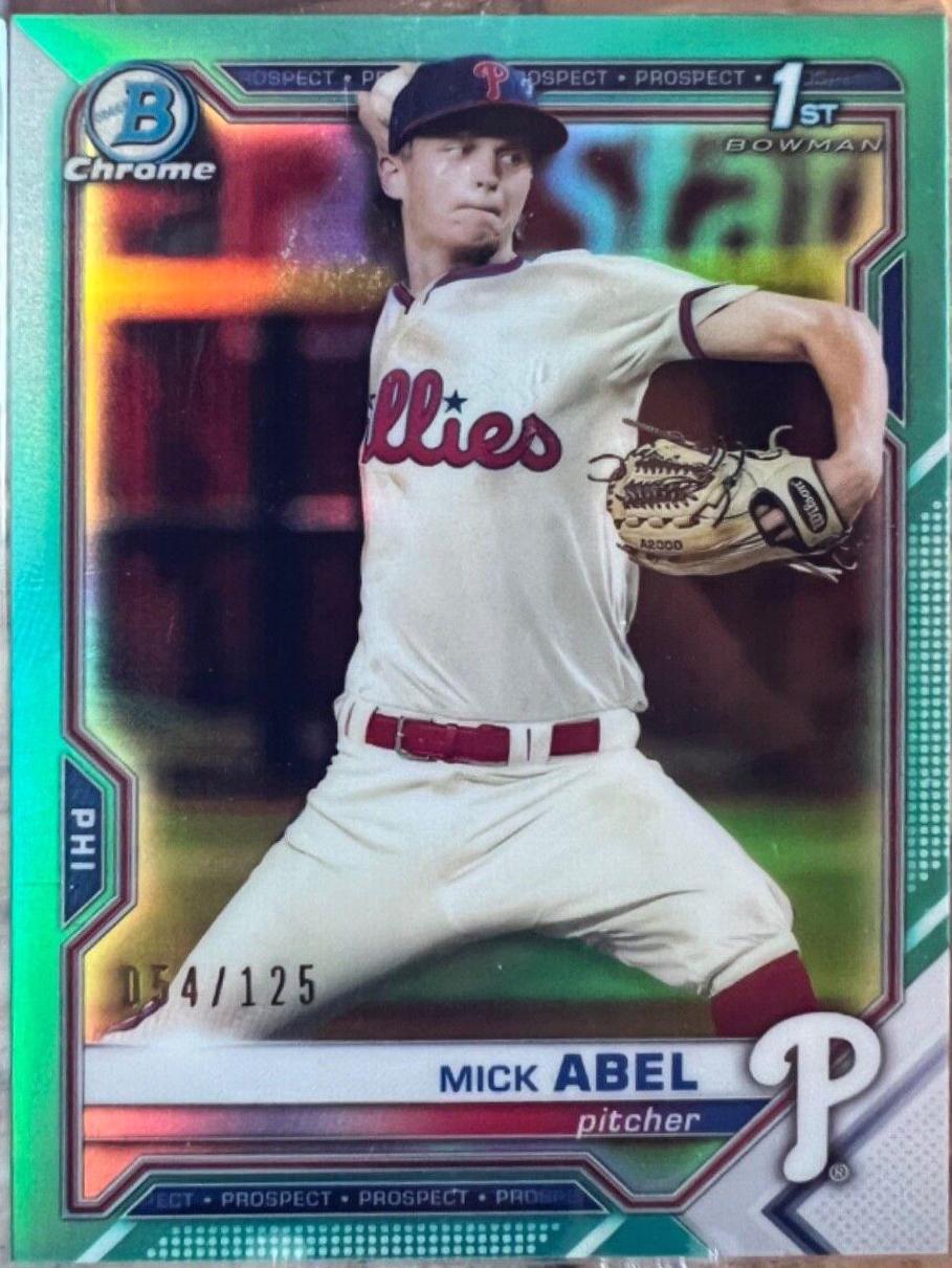 Mick Abel [Aqua Refractor] #BCP-42