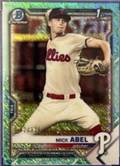 Mick Abel [Aqua Shimmer Refractor] #BCP-42