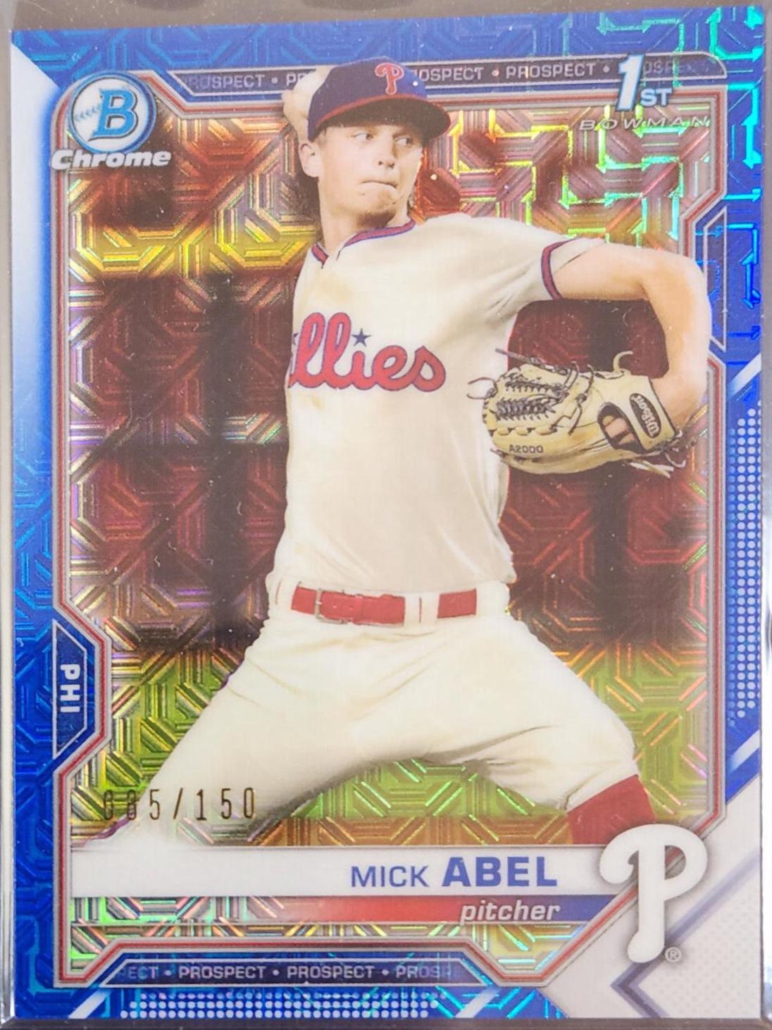 Mick Abel [Blue Refractor Mega Box Mojo] #BCP-42