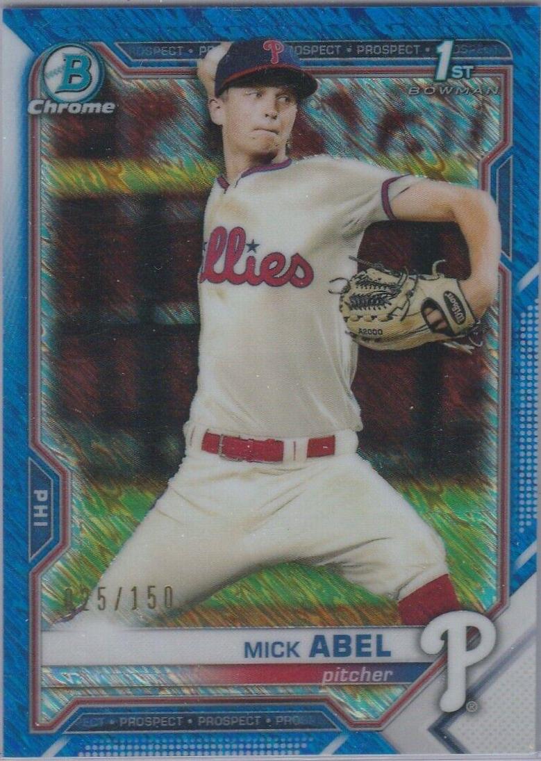 Mick Abel [Blue Shimmer Refractor] #BCP-42