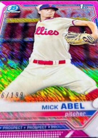 Mick Abel [Fuchsia Shimmer Refractor] #BCP-42
