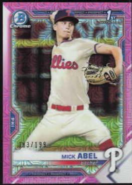 Mick Abel [Pink Refractor Mega Box Mojo] #BCP-42