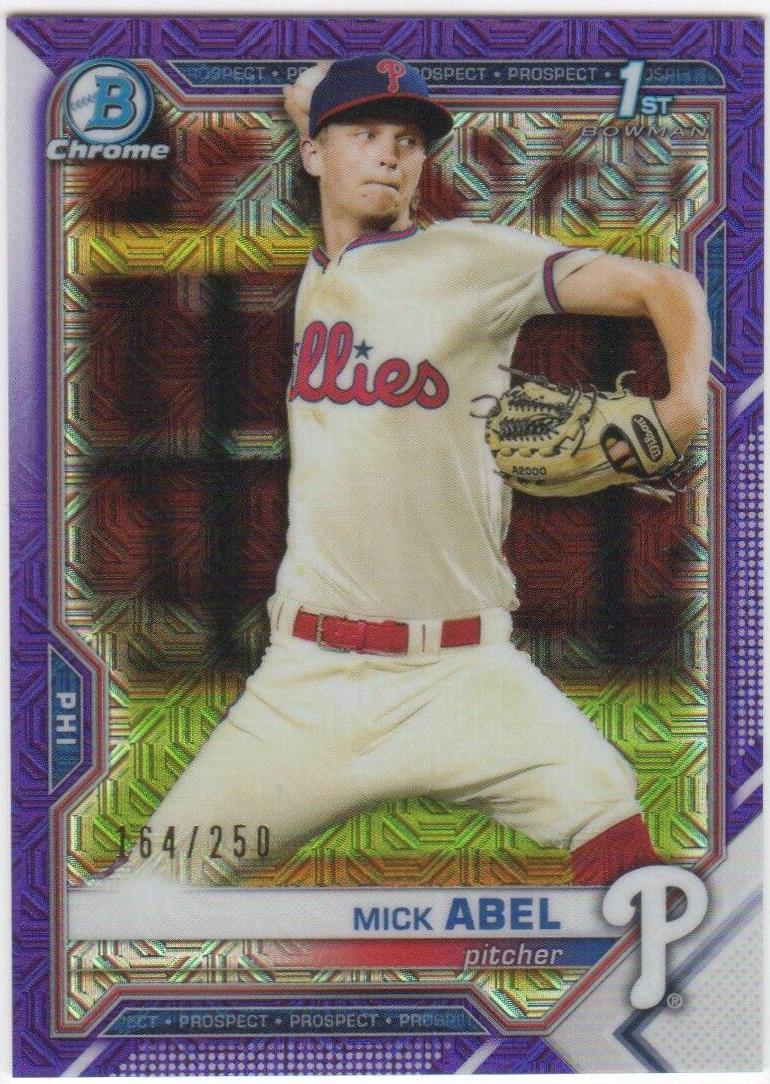 Mick Abel [Purple Refractor Mega Box Mojo] #BCP-42
