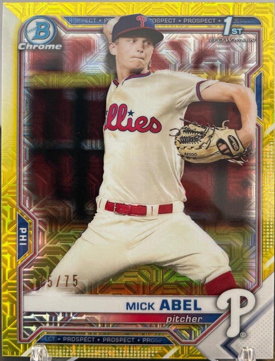 Mick Abel [Yellow Refractor Mega Box Mojo] #BCP-42