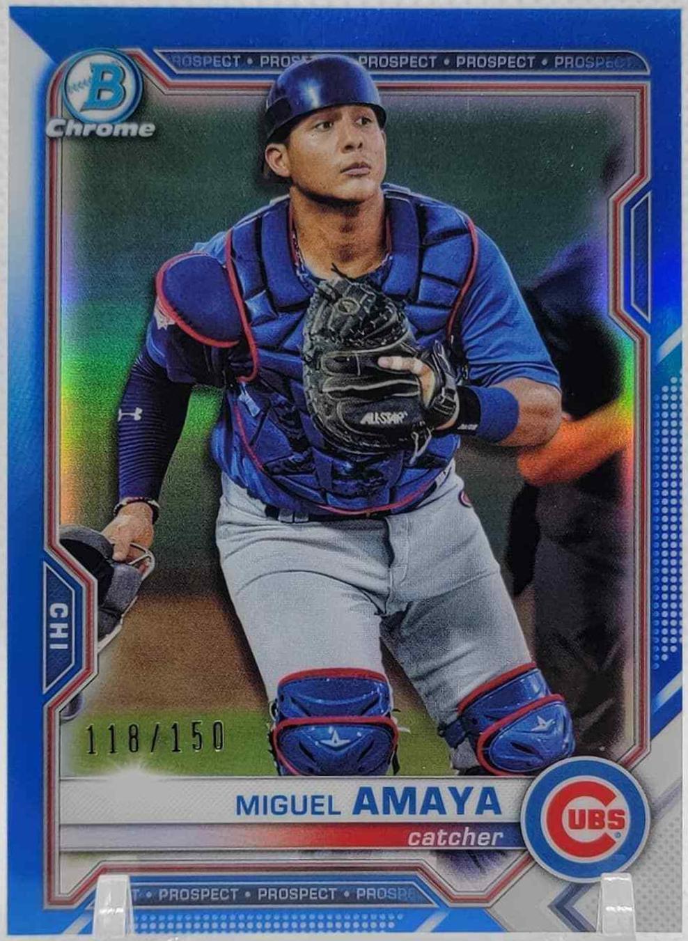 Miguel Amaya [Blue Refractor] #BCP-148