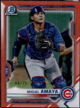 Miguel Amaya [Orange Refractor] #BCP-148